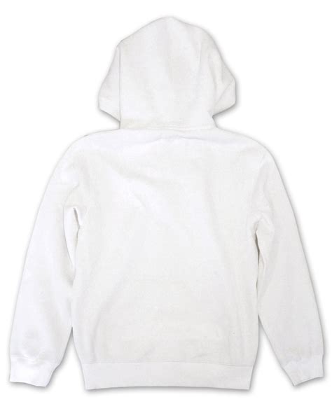White Youth Hoodie at Iris Gamez blog
