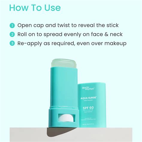 Aqua Surge® Sunstick SPF 60 Sunscreen Stick