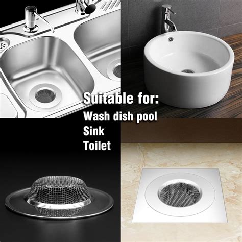 Buy Kitchen Stainless Steel Sink Filter Bathroom Floor Drain Slag ...
