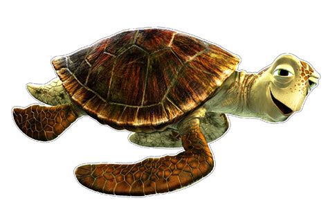 Crush Turtle Finding Nemo vinyl sticker printed vinyl decal - AG Design