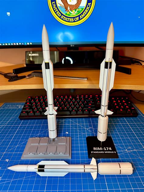 RIM-174 Standard Missile 6 (1:24) - Etsy