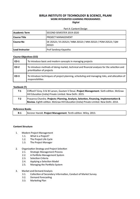 Exam 14 March 2019, answers - BIRLA INSTITUTE OF TECHNOLOGY & SCIENCE ...