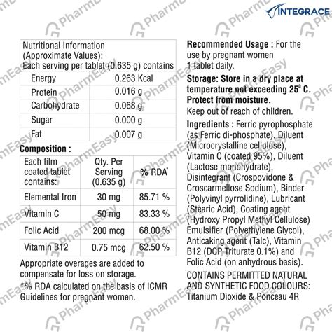 Mumfer Max Strip Of 15 Tablets: Uses, Side Effects, Price & Dosage ...