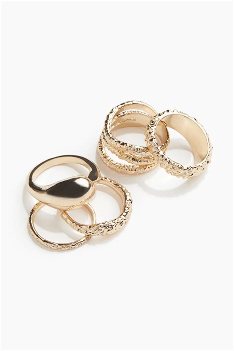 Women’s Rings | Gold, Silver, Statement & Sets | H&M IN