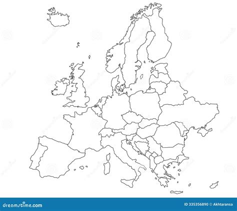 Europe Map Drawing 的图像结果