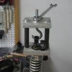 Homemade Motorcycle Shock Spring Compressor 的图像结果
