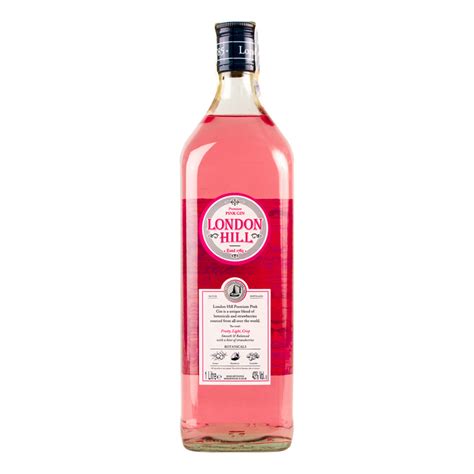 London Hill Gin Pink 1 l 43% | ExcaliburShop