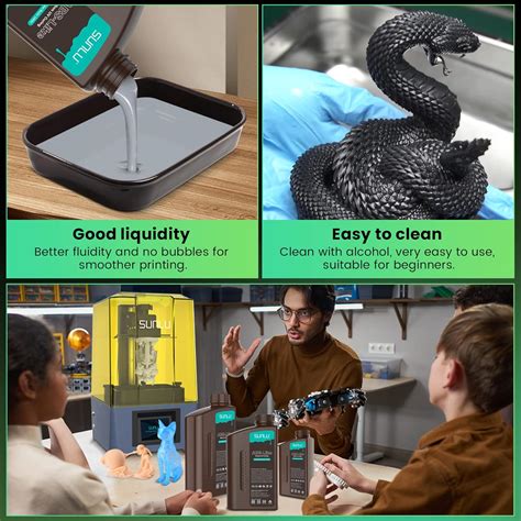SUNLU 1000g ABS-Like 3D Printer Resin, 405nm UV India | Ubuy
