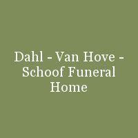 Dahl - Van Hove - Schoof Funeral Home & Cremation Service : Cedar Falls ...
