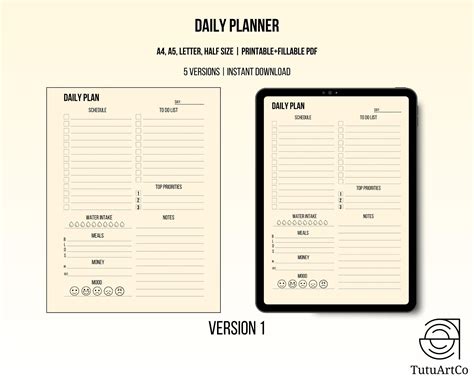 Daily Plan 的图像结果