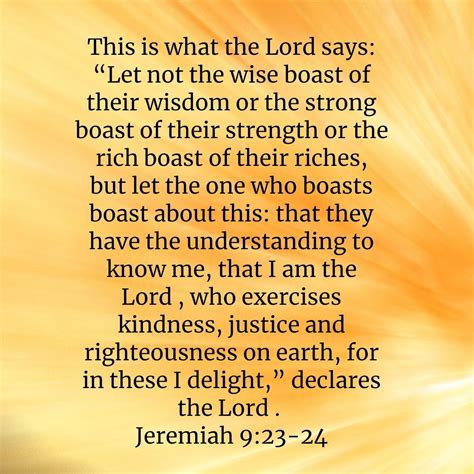 Jeremiah 9:23-24 Bible Verse Quotes