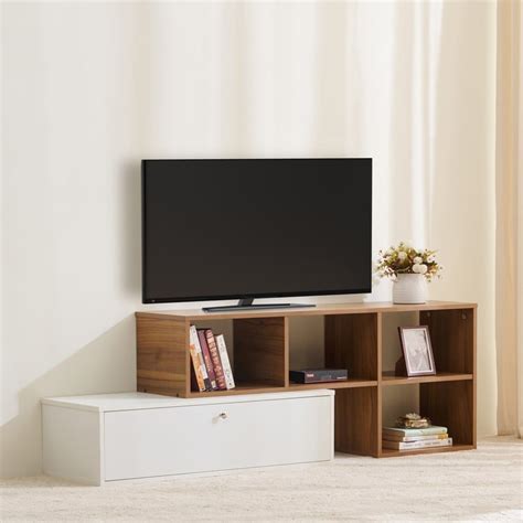 Buy Helios Nolan TV Unit - Teak from Helios by Home Centre at just INR ...