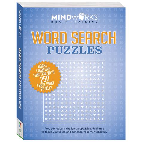 Mindworks: Word Search Puzzle Book, Puzzles Range Easy To Difficult ...