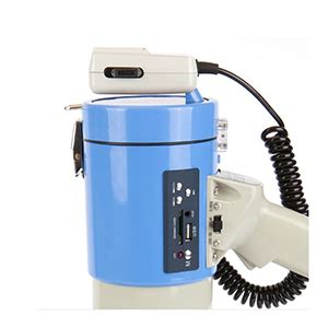 Gadget Wagon 50W Rechargeable Megaphone with siren Speaker Plastic ...