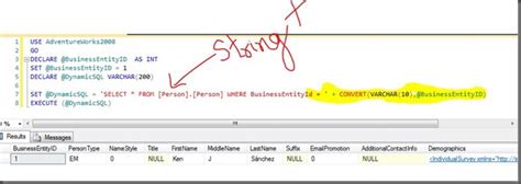 MS Access Dynamic SQL 的图像结果
