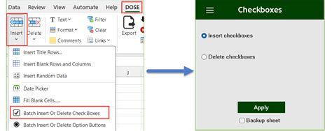 Image result for How to Add Checkboxes Excel