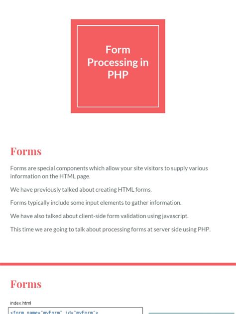 PHP Form Tutorial 的图像结果