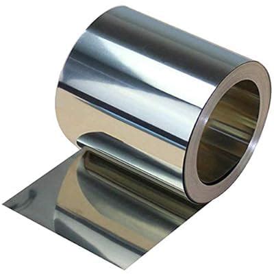 Stainless Steel Sheet Foil Sheet Roll (350mm width x 1500mm long x THK ...