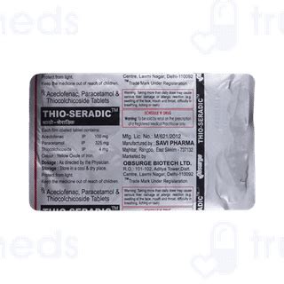 Thio Seradic Tablet 10: Uses, Side Effects, Price & Substitutes