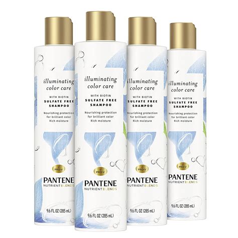 Amazon.com: Pantene Sulfate Free Shampoo with Biotin, Safe for Color ...