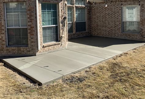 Concrete Patio Cost Factors | La Ross and Son