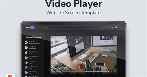 Image result for HTML Video Player Template