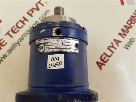 Alpha getriebebau sp 60-sx1-10 planetary gearbox – Aeliya Marine Tech®