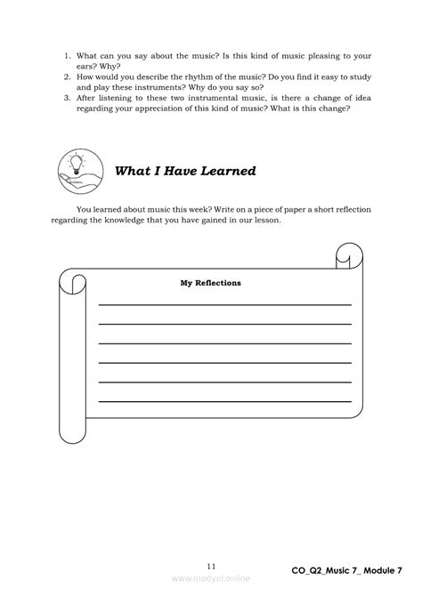 Image result for Music Grade 7 Quarter 2 Module 2 Answer Key