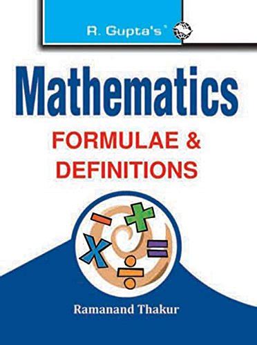 Buy Mathematics Formulae & Definitions (Pocket Book) Book Online at Low ...