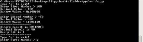 Full adder program in python 3 | Freelancer