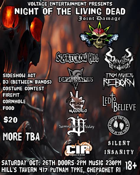 Night Of The Dead-Joint Damage / Scarecrow Hill / Devils Feedback ...