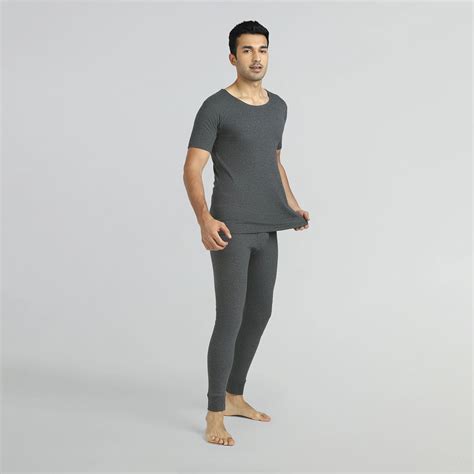 Cotton Rich Thermal Long Sleeve Vest Ivory White – XYXX Apparels