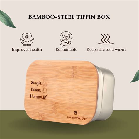 Bamboo Lunch Box – Sustainable Bento Tiffin - The Bamboo Bae