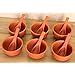 Buy KLEO - Clay Re-usable Bowl Brown Soup Bowls - Set of 12 (6 Bowls ...