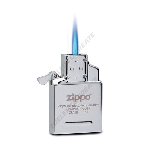 Zippo Butane Insert single blue torch metal like thunderbird kgm insert ...