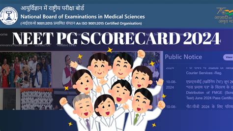 NEET PG Scorecard 2024 Out, Direct PG Scorecards Download Link Here