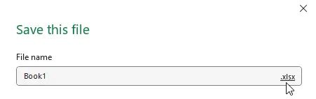 Image result for How to Change Excel File Type