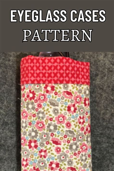 Image result for Eyeglass Case Pattern with Ruler