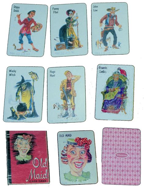 old maid card game - Google Search | Card games, Childhood memories ...