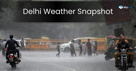 Delhi Weather Forecast Snapshot