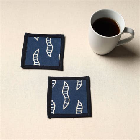 Wooden Coasters - Buy Handmade Wooden Table Coasters Set Online | iTokri
