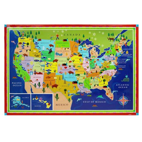 U.S. States Map Kids 的图像结果