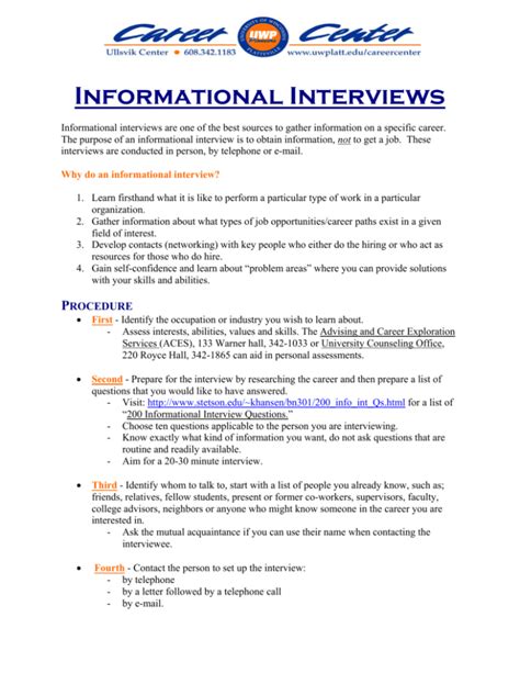 Examples of Great Informational Interviews 的图像结果