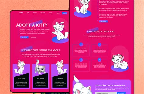 Cat Web Account System 的图像结果