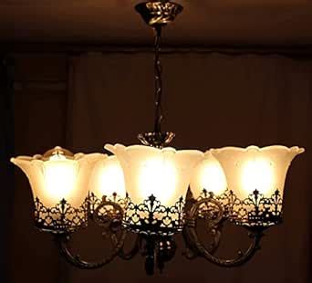 Buy GAUVIK 5 Light 8893 Jhoomar/Chandelier for Restaurant,Bedroom ...