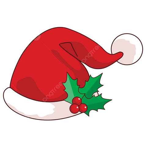 Santa Hat Cartoon Red, Christmas Hat, Christmas, Cartoon Christmas Hat ...