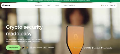 Trezor Suite Dashboard