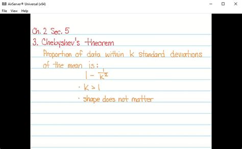 Image result for Chebyshev Theorem