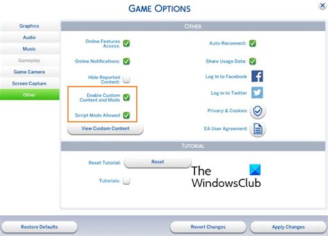 Image result for Sims 4 Script Mods Not Showing Up