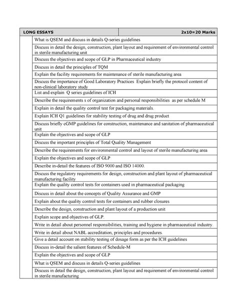 Quality Assurance-QB - LONG ESSAYS 2x10=20 Marks What is QSEM and ...